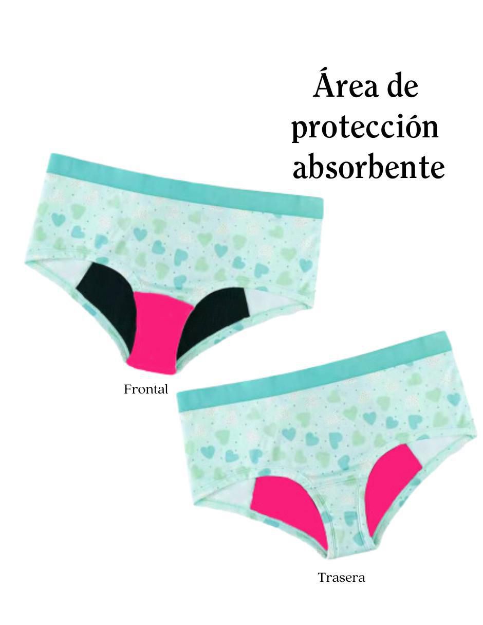Panty menstrual flujo moderado 8