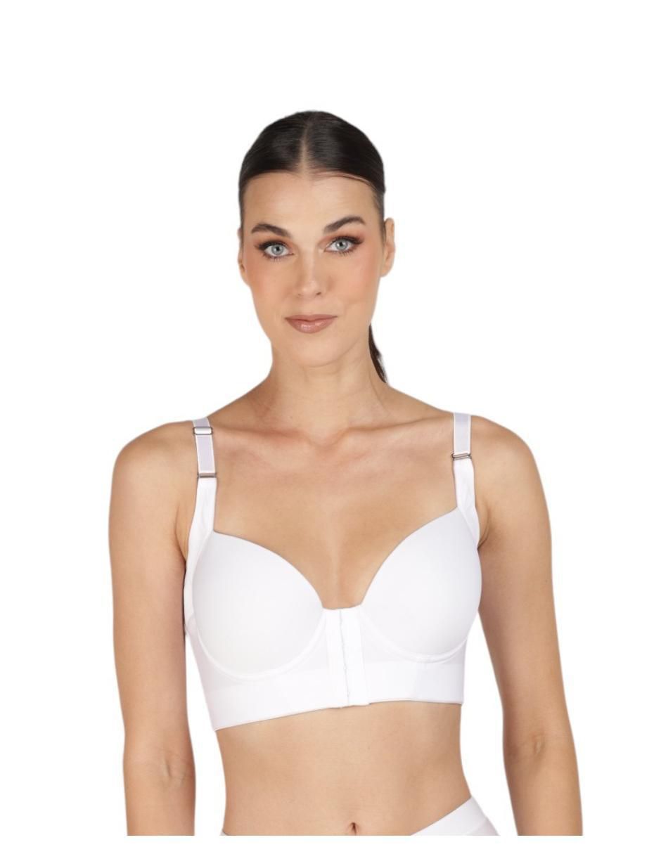 Brassiere demi copa preformada para mujer