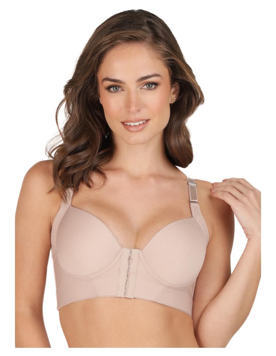 Brassiere demi copa preformada para mujer 2
