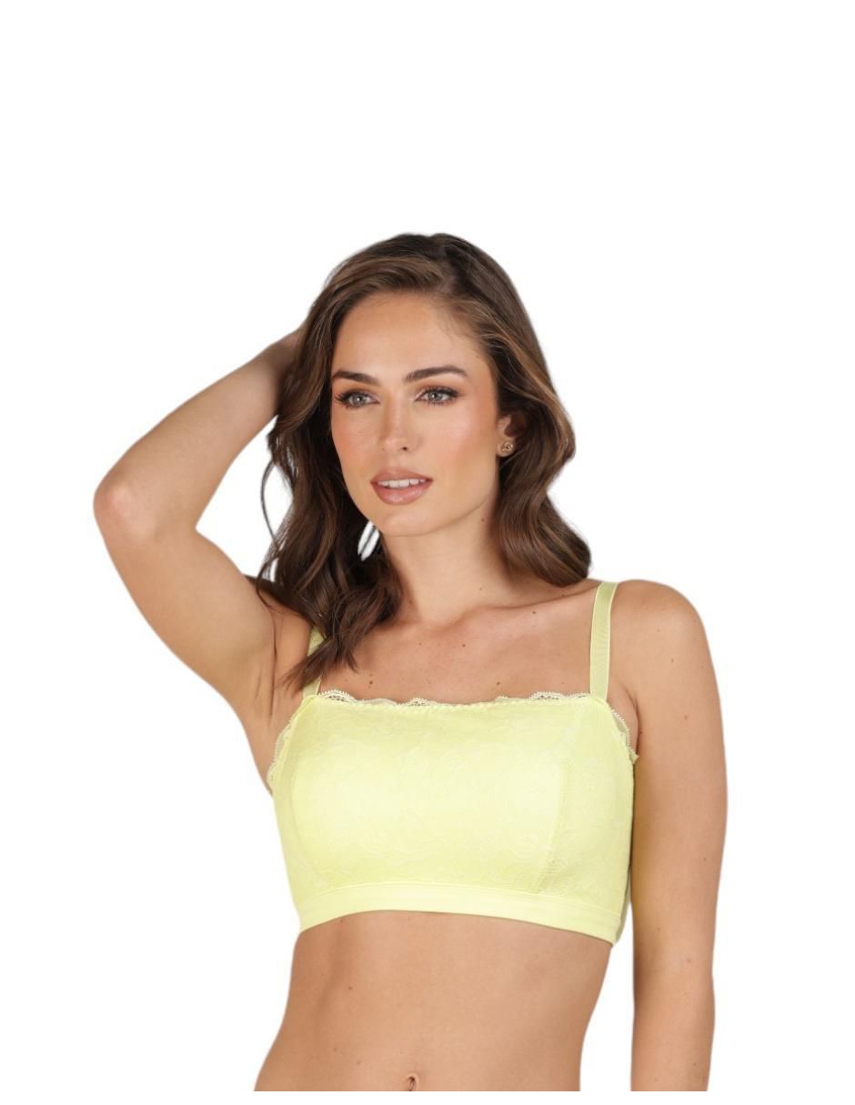 Bralette copa removible para mujer