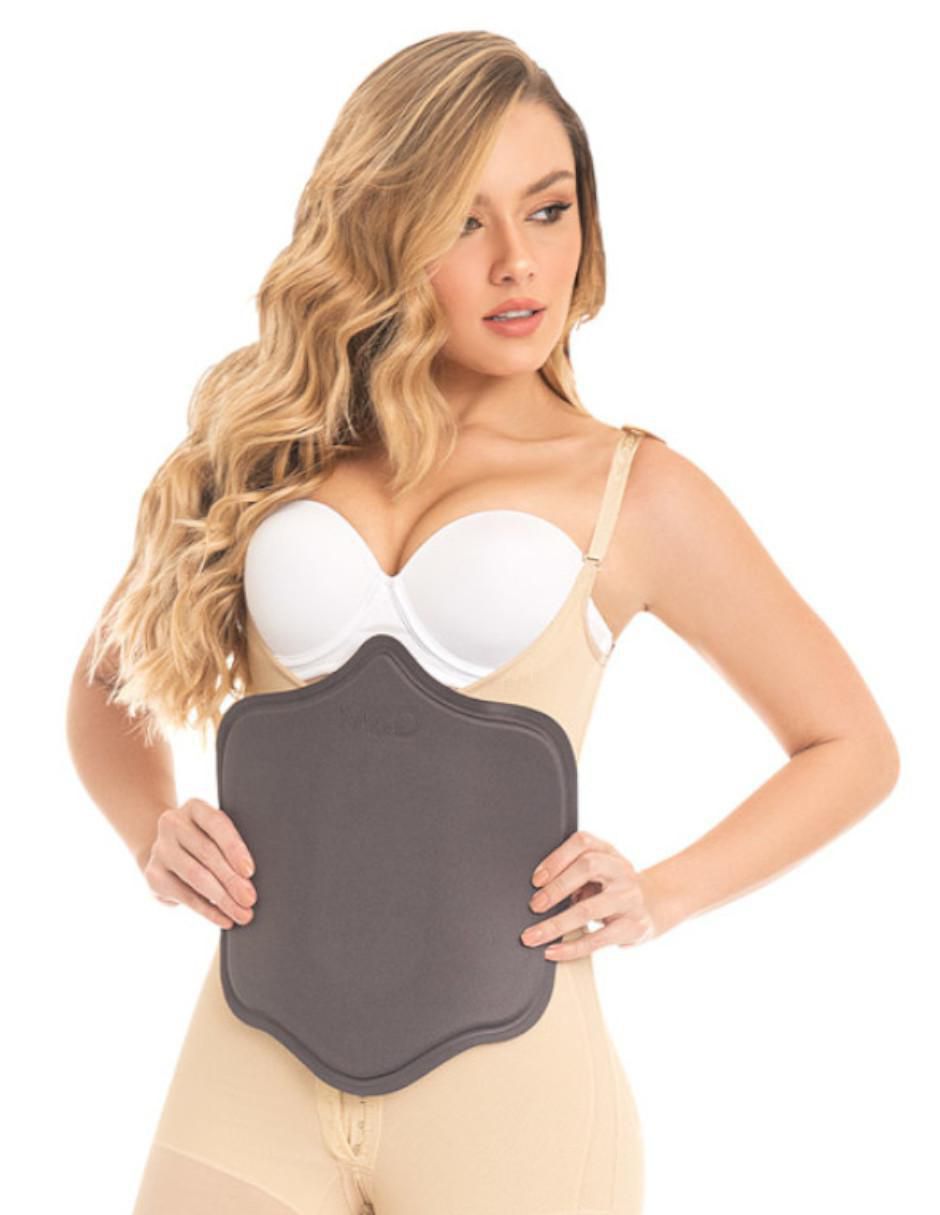 Moldeador abdominal con compresión media unisex 2