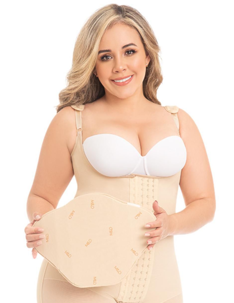 Moldeador abdominal con compresión media unisex 2