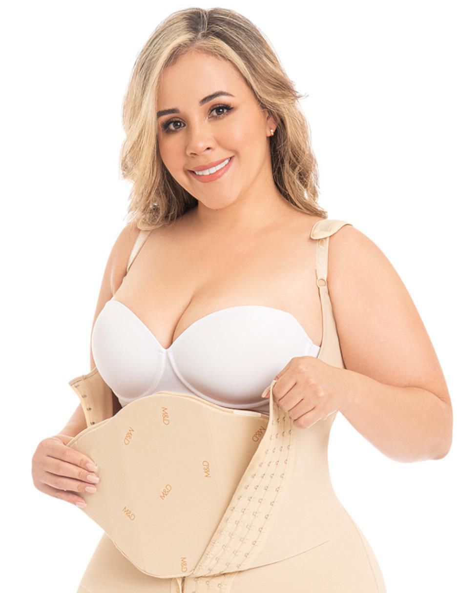 Moldeador abdominal con compresión media unisex 3