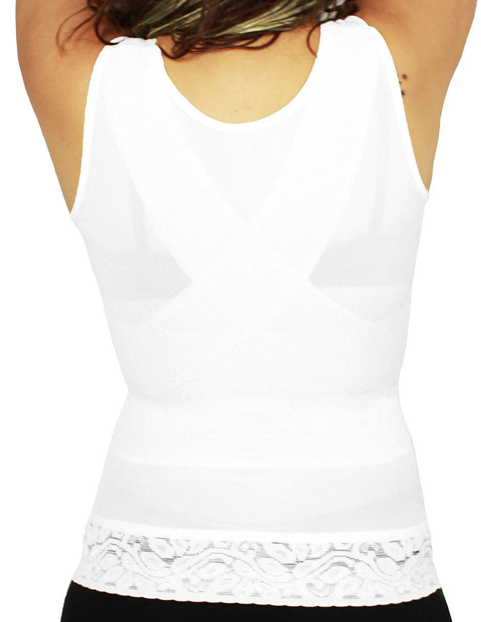 Camiseta tipo faja con compresión alta para mujer 2