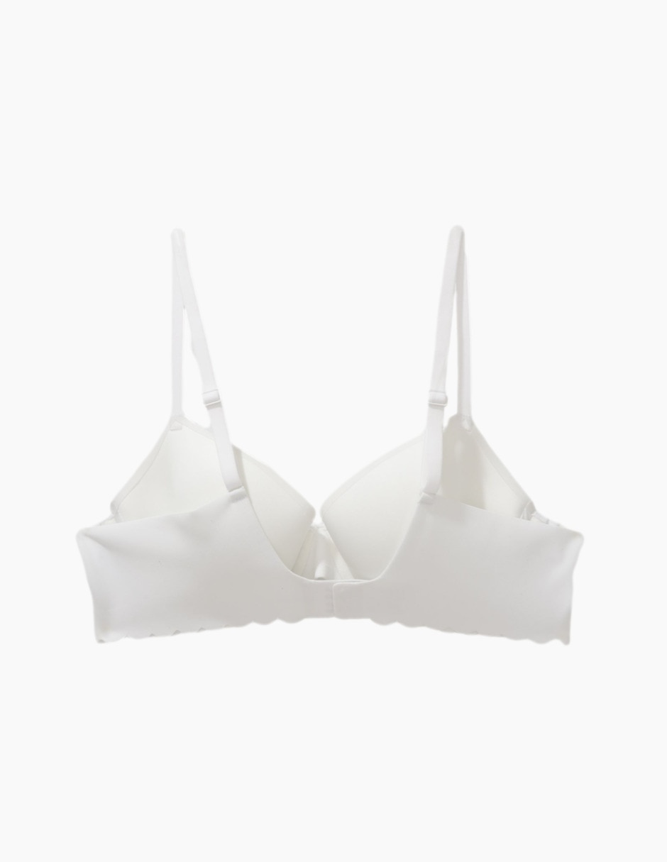 Brassiere balconette copa preformada para mujer 4