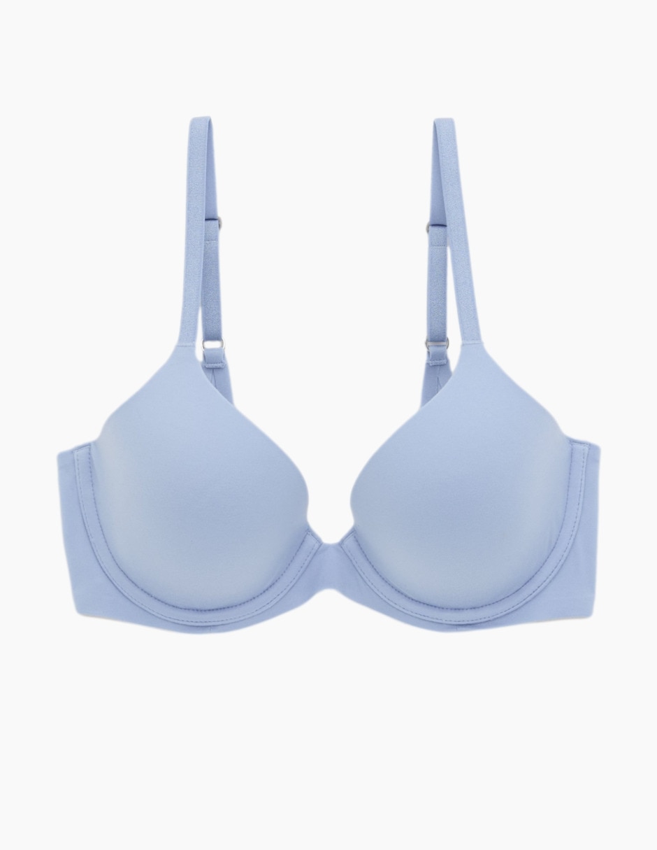 Brassiere balconette copa preformada para mujer 3