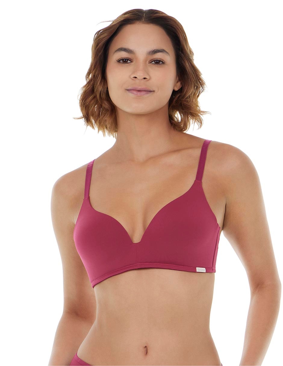 Brassiere demi con copa para mujer 1