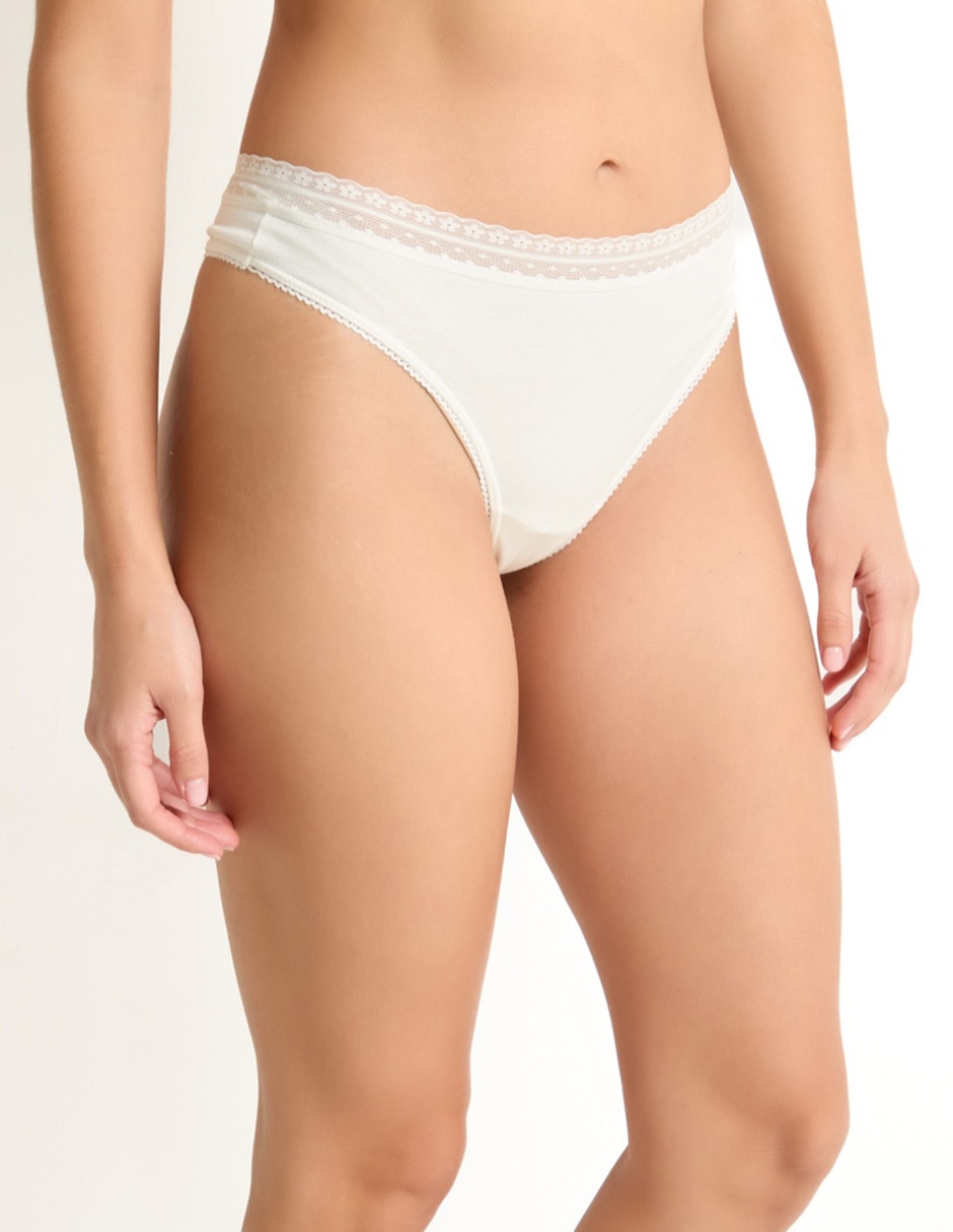 Tanga de algodón para mujer 2