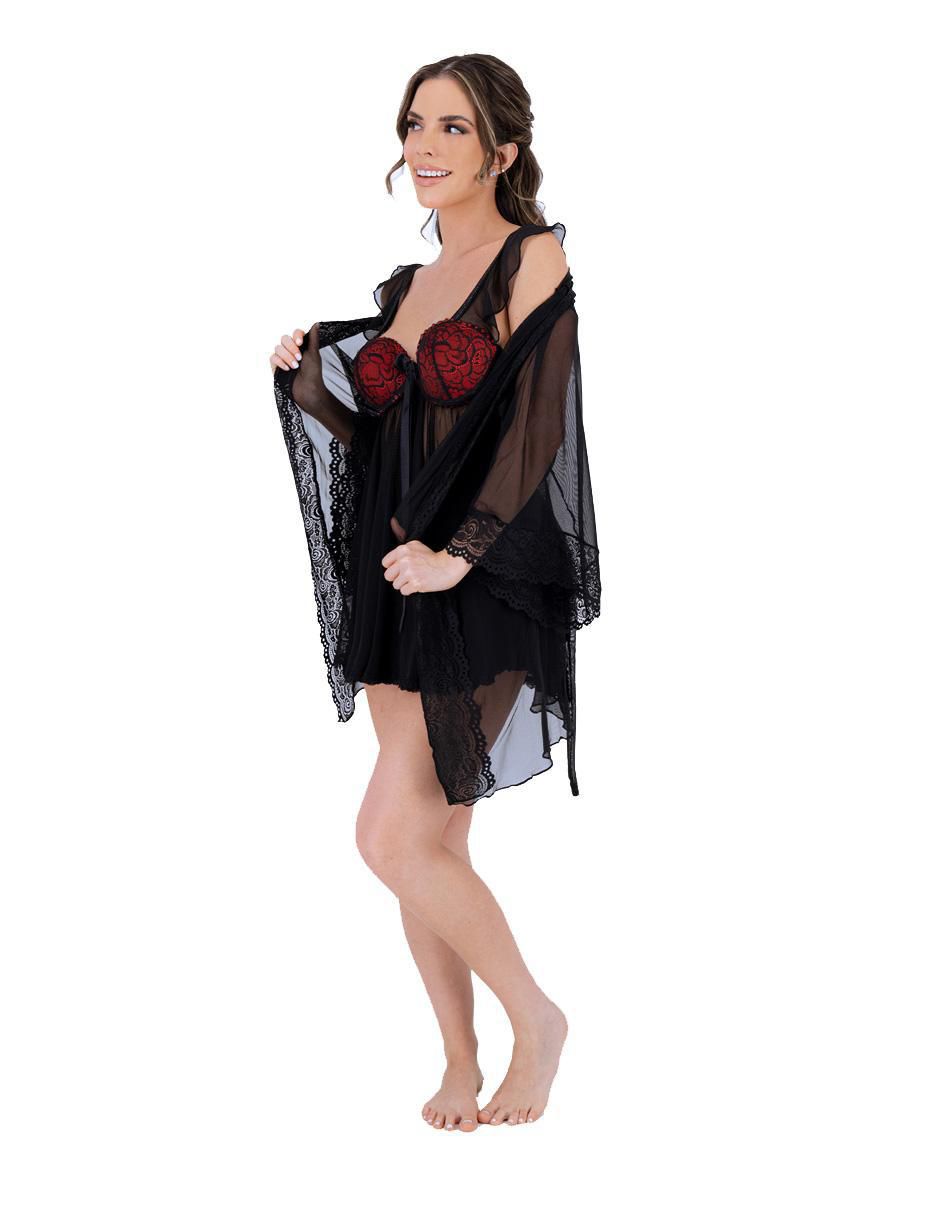 Baby doll con cortes 6
