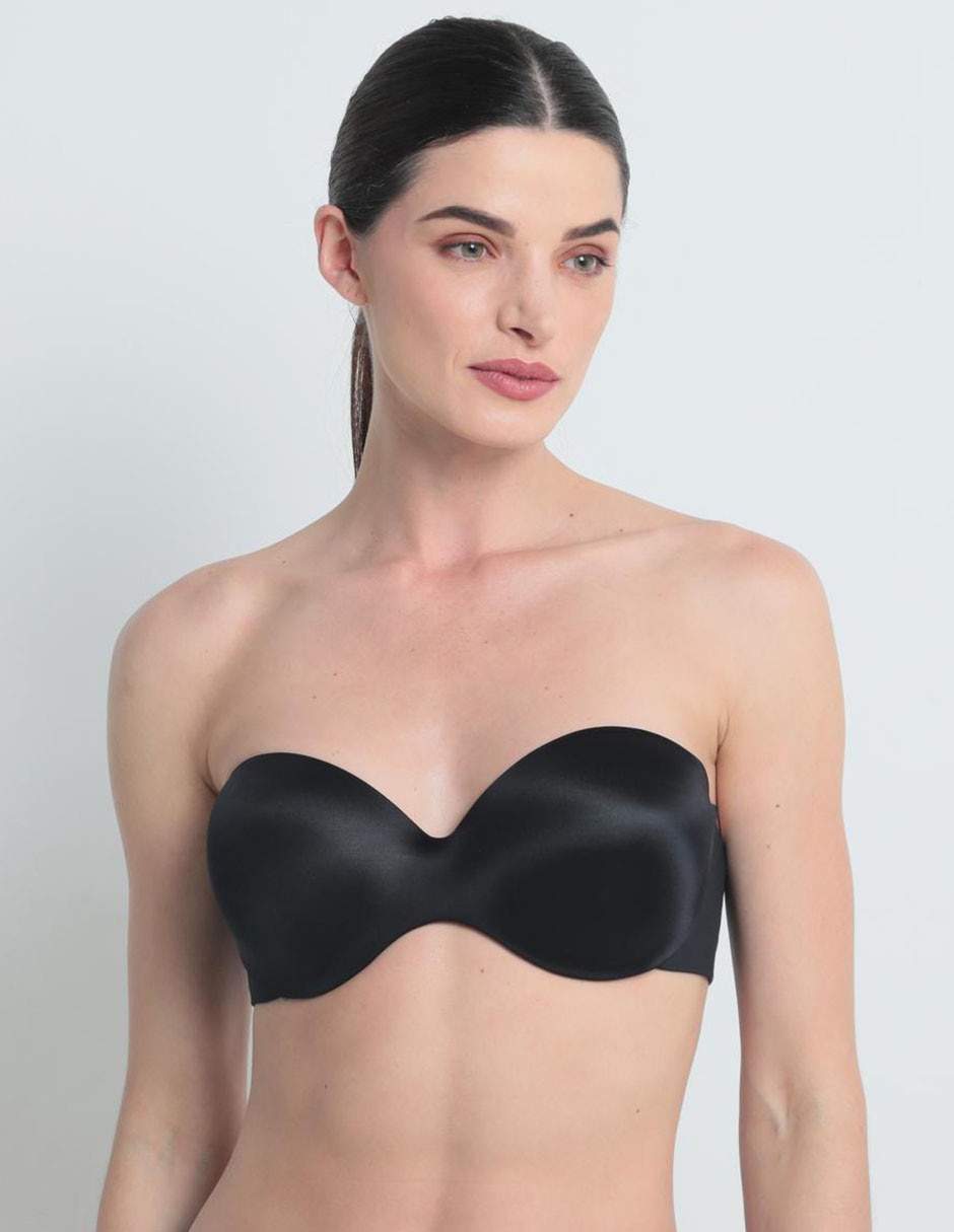 Brassiere strapless con copa para mujer Brassiere strapless con copa para mujer