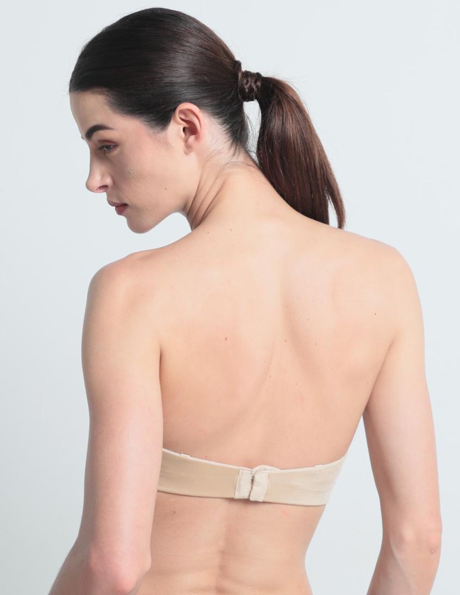 Brassiere strapless con copa para mujer 3