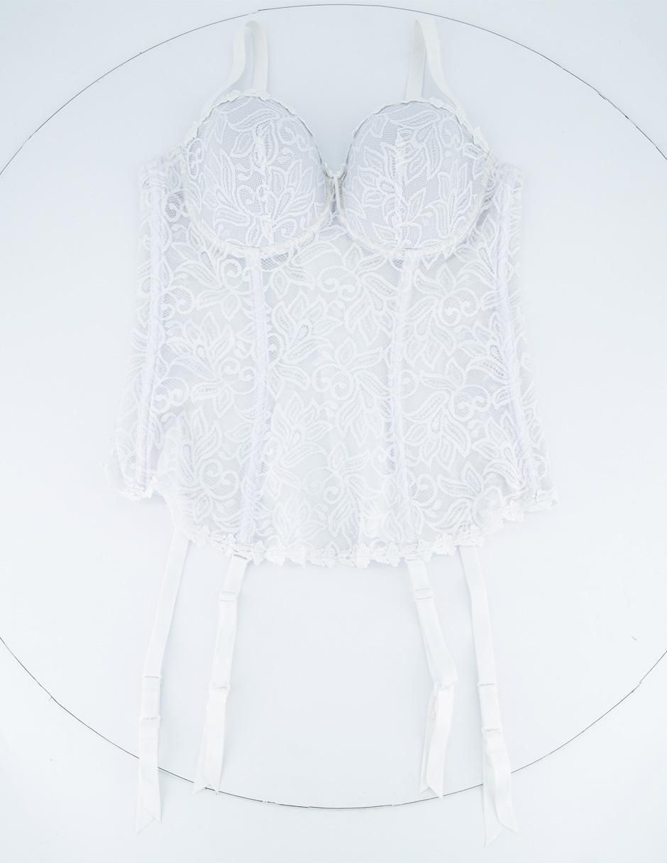Corset estampado floral 7
