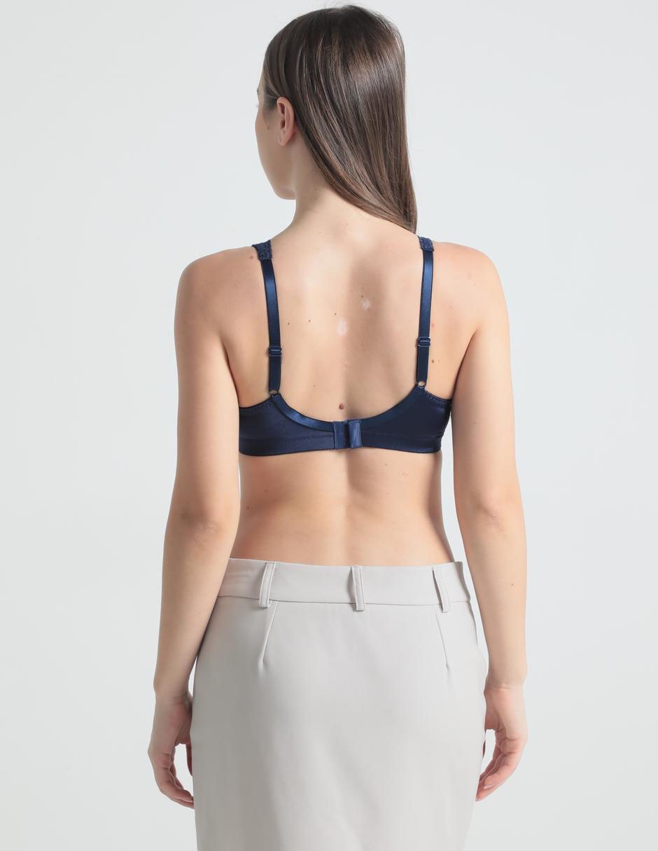 Brassiere demi Warner's con copa preformada para mujer 6