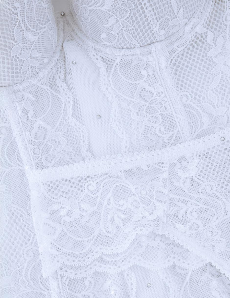 Corset estampado encaje 5