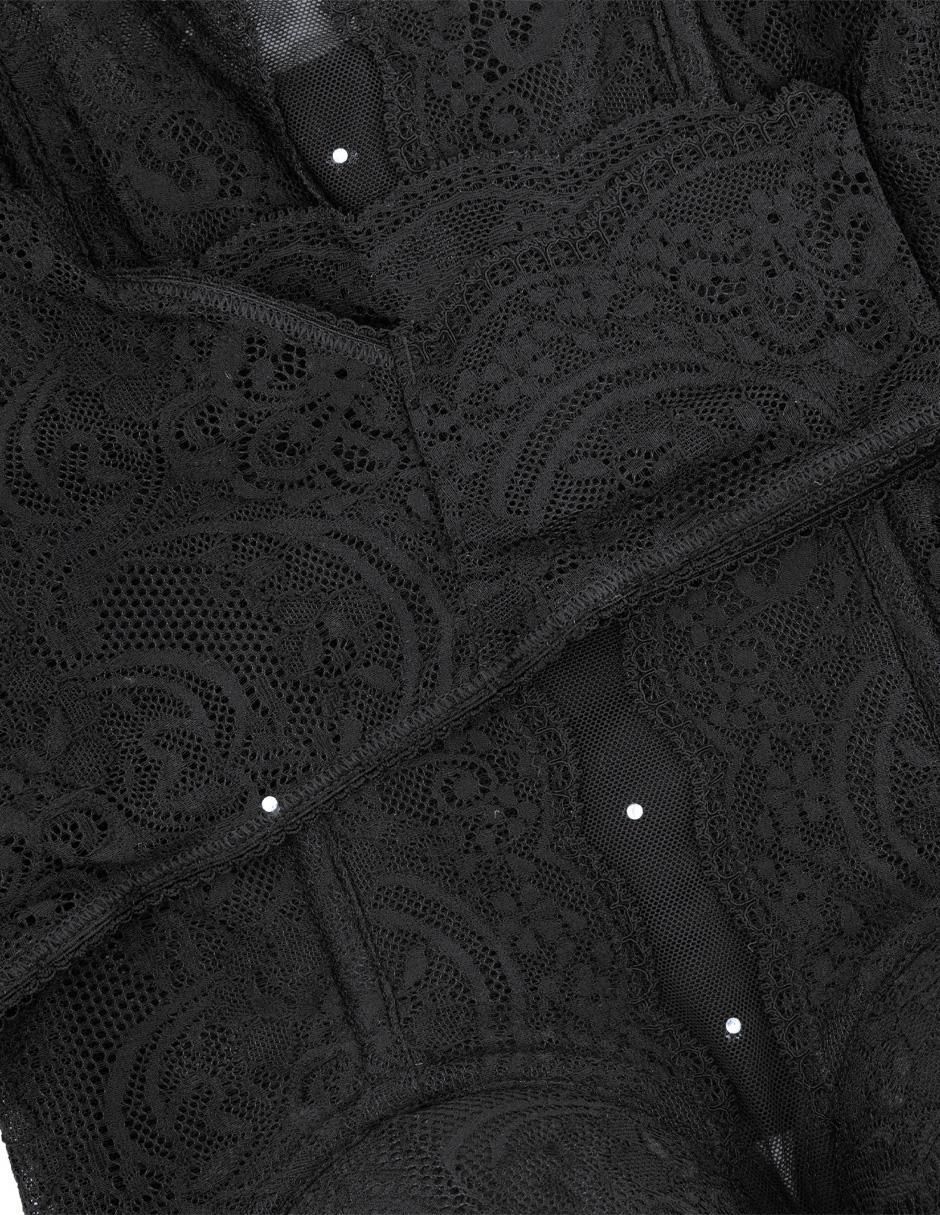 Corset toda epoca lenceria estampado encaje