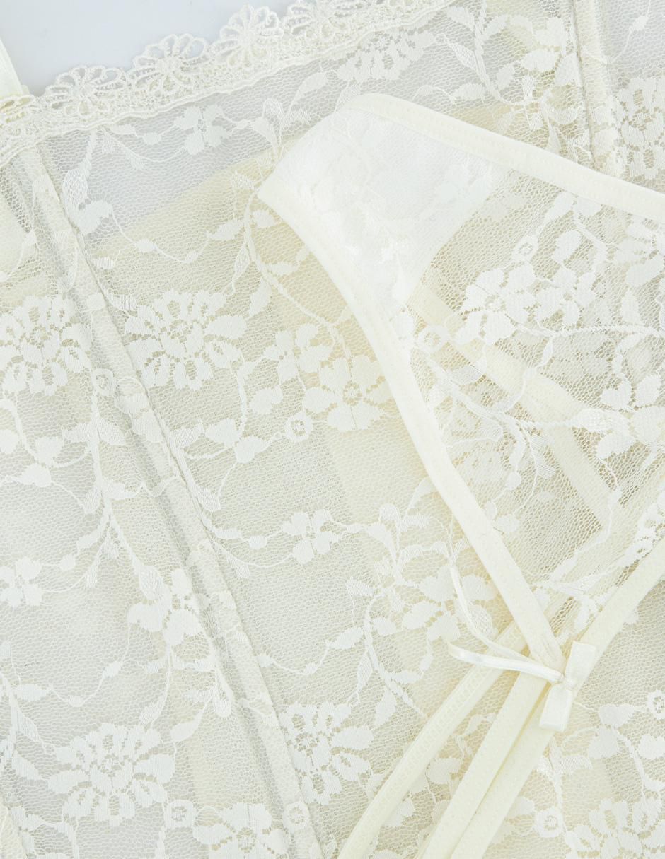 Corset estampado floral Corset estampado floral