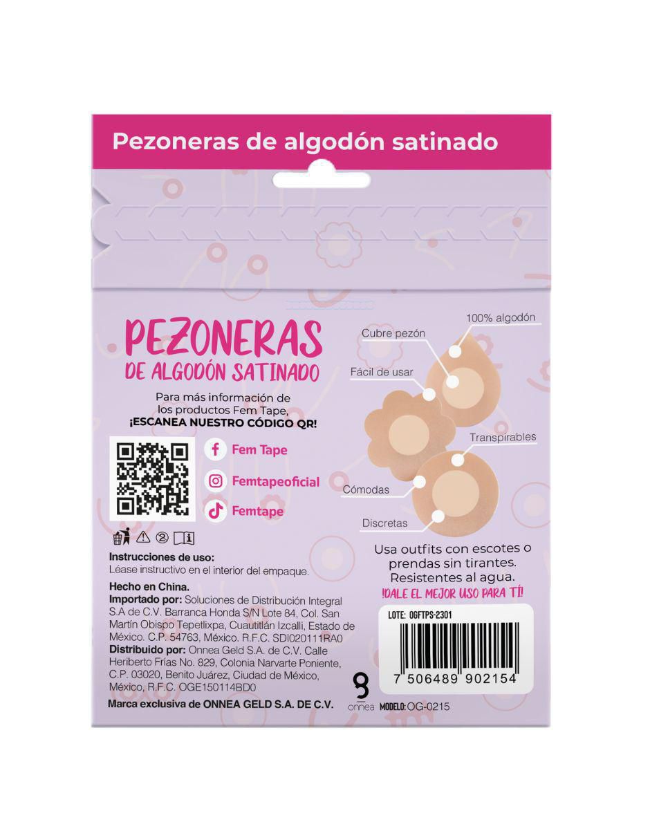 Set de cubre pezón de silicón 3 pares 5
