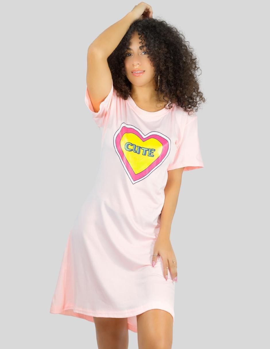 Camisón malabis "estampado" diferentes diseños "de" poliéster