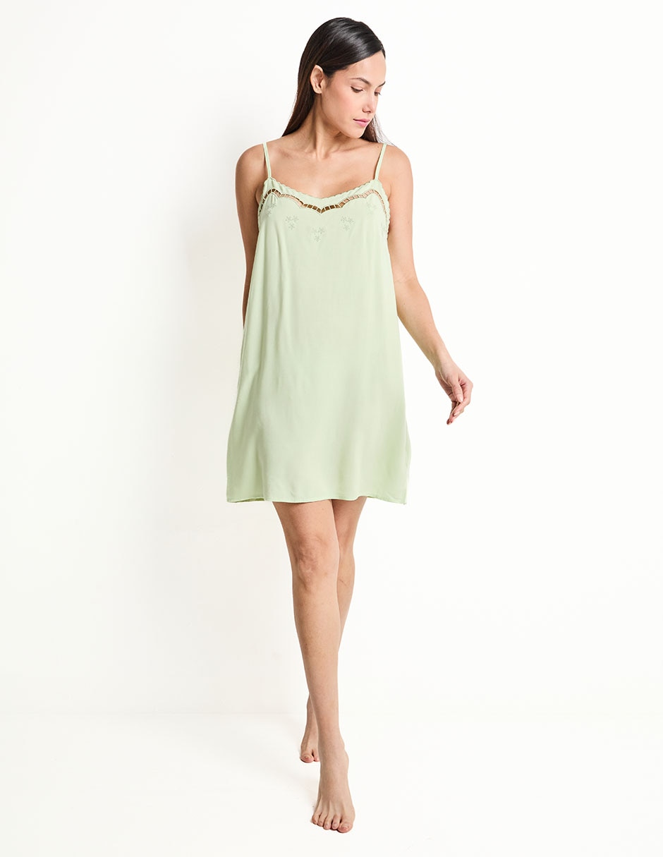 Camisón estampado floral