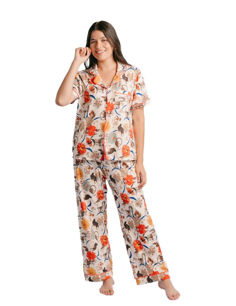 Conjunto pijama lémur para mujer 1