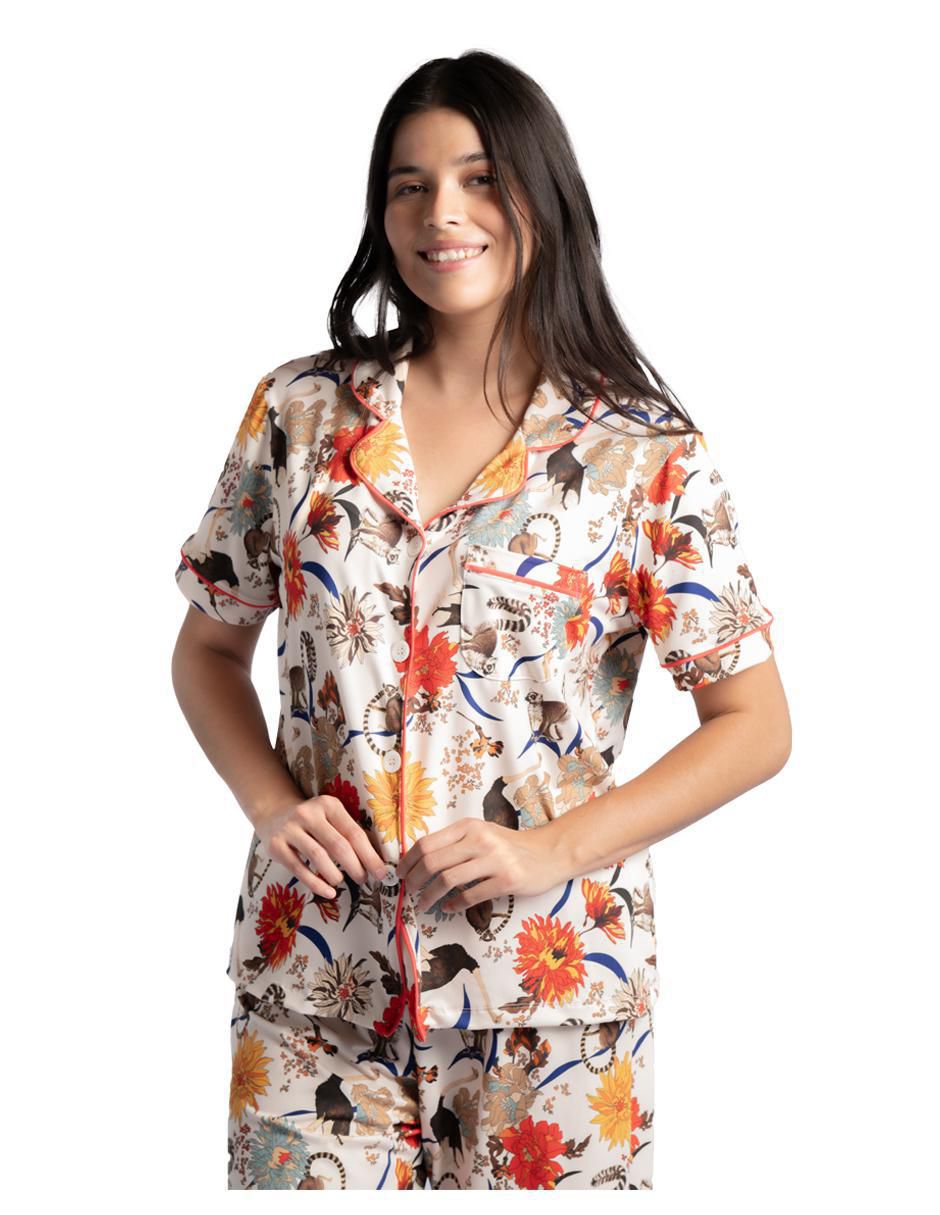 Conjunto pijama lémur para mujer 4