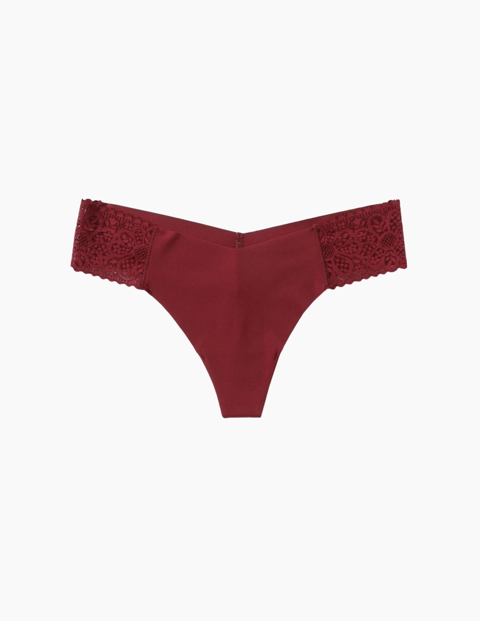 Tanga de nylon para mujer