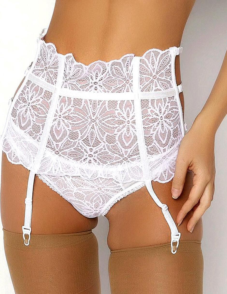 Set bra-panty-liguero cocoa lingerie "de" algodón