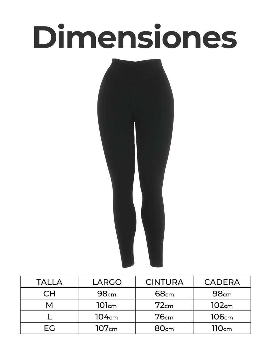 Legging a la cintura con elástico para mujer 5