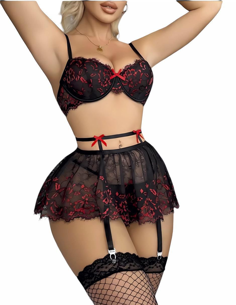 Set bra-panty-liguero 2