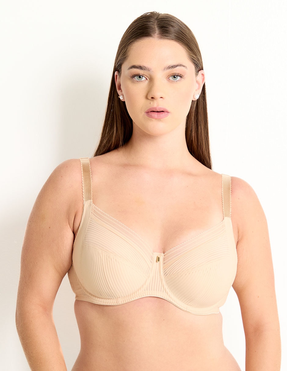 Brassiere demi copa preformada para mujer Brassiere demi copa preformada para mujer