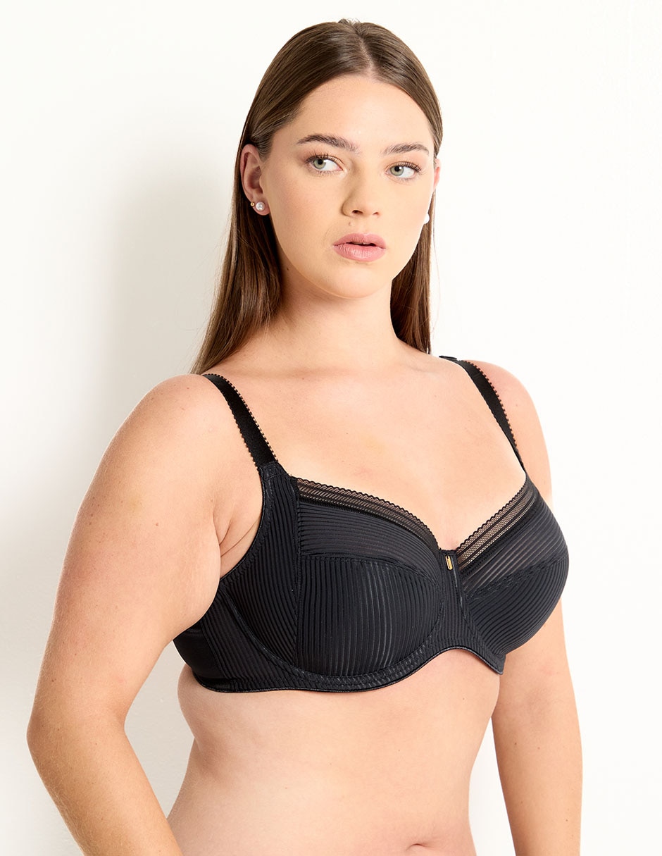 Brassiere demi copa preformada para mujer 6