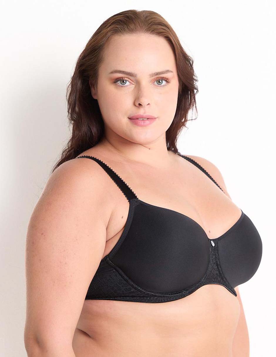 Brassiere demi con copa para mujer 4