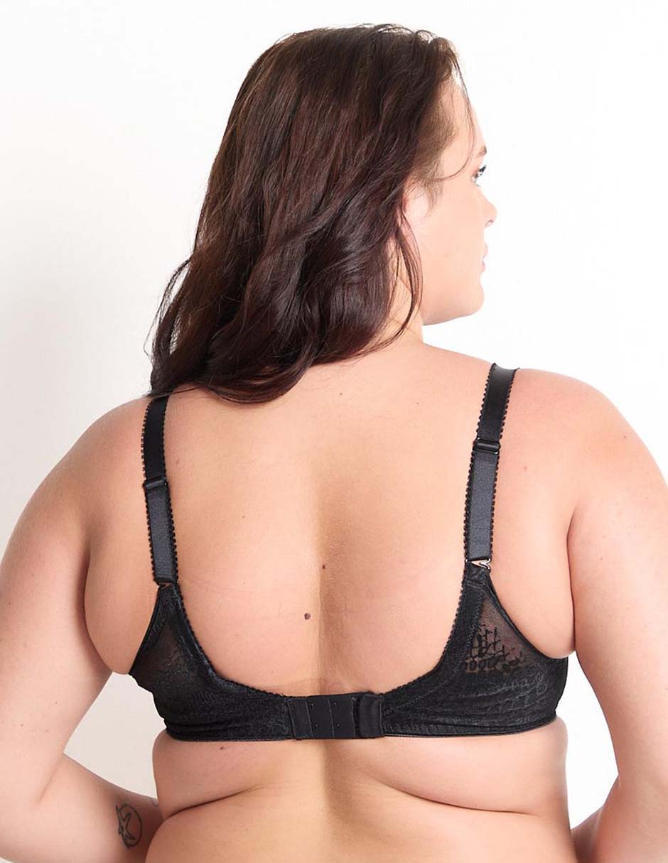 Brassiere demi con copa para mujer 5