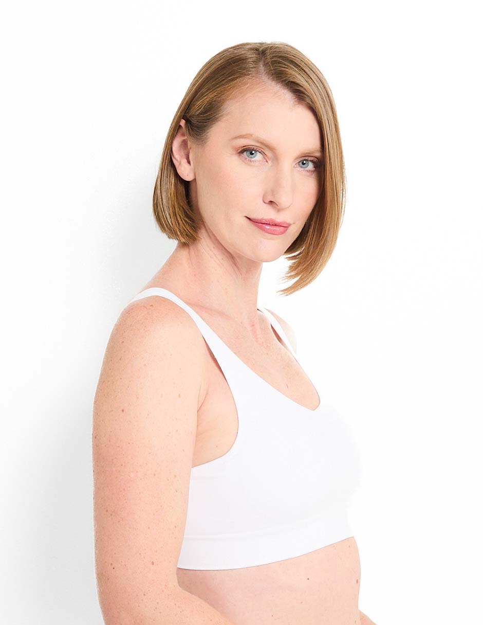 Brassiere peto medio copa removible para mujer 2