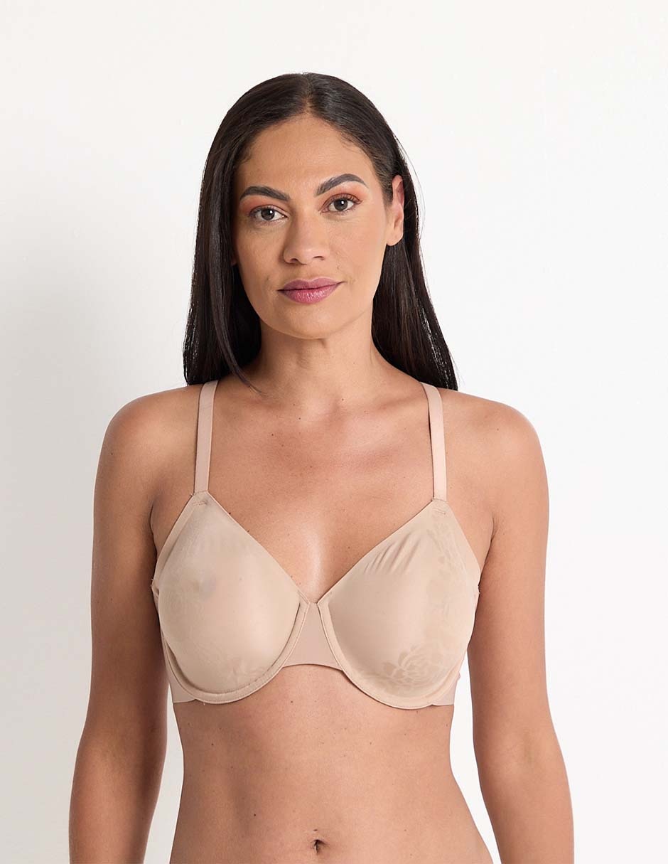 Brassiere demi con copa para mujer