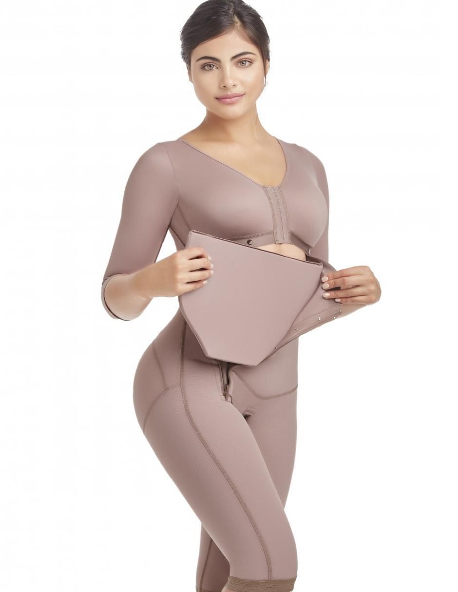Moldeador abdominal con compresión media para mujer 4