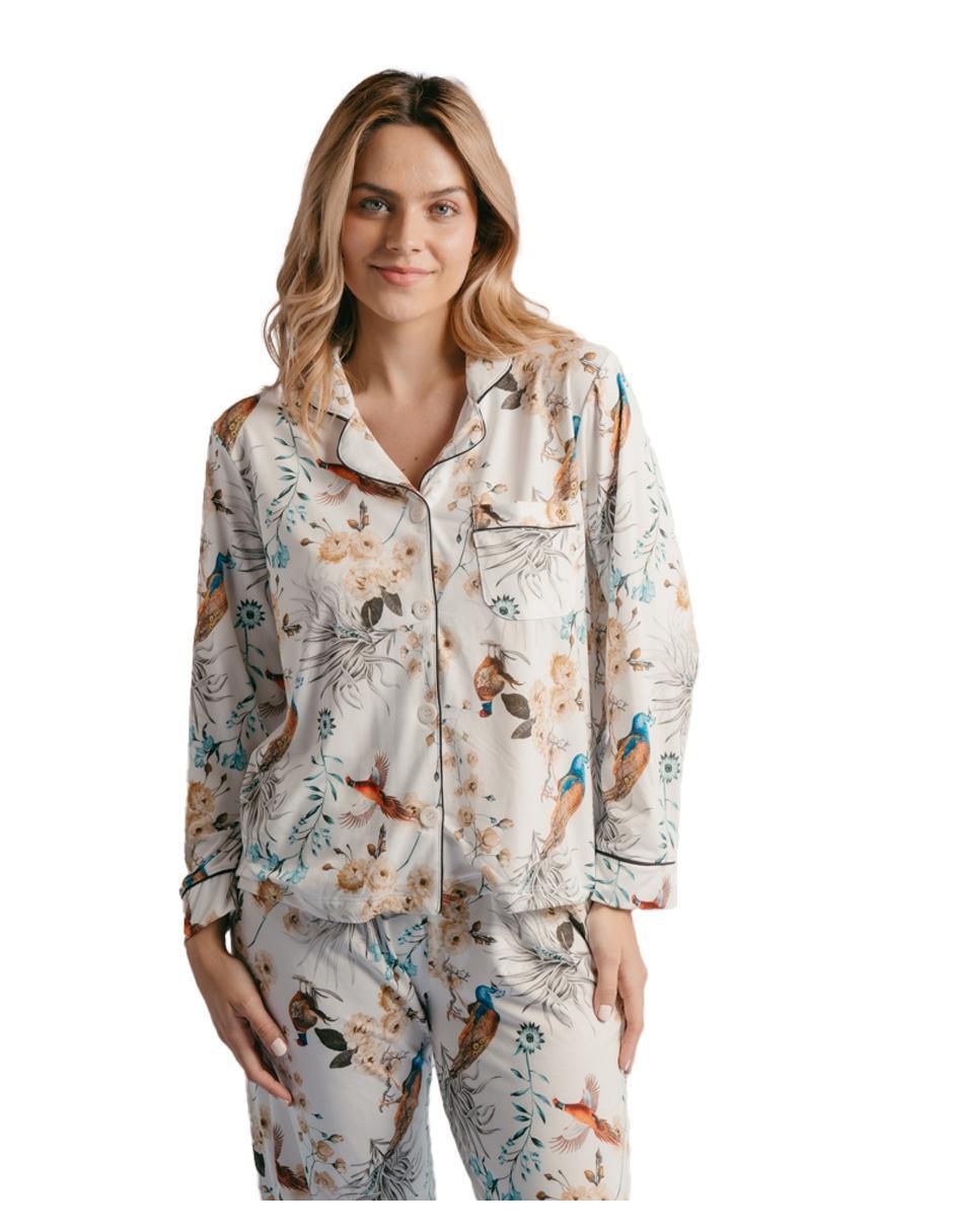 Conjunto pijama gallo para mujer 2