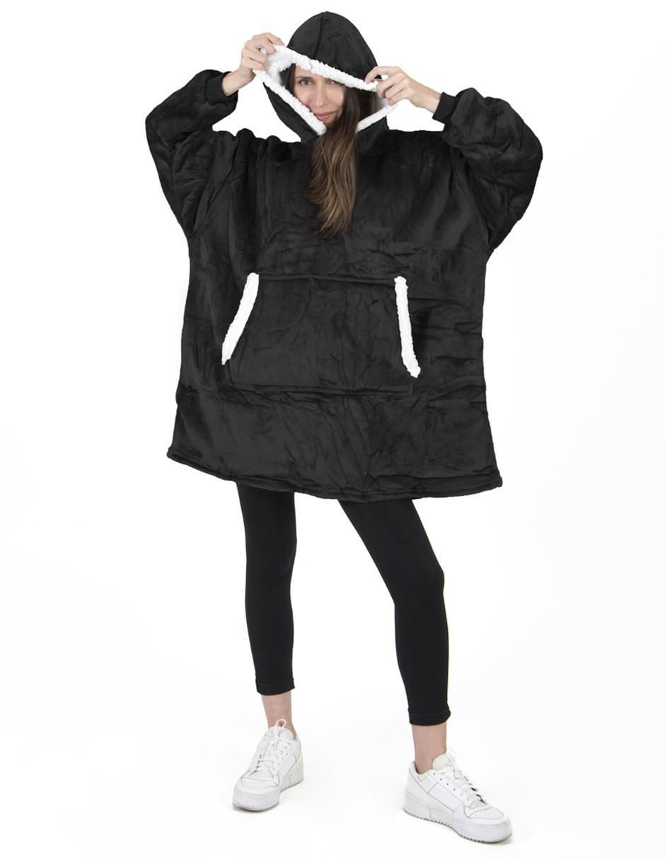 Sudadera con capucha y bolsa para mujer 3