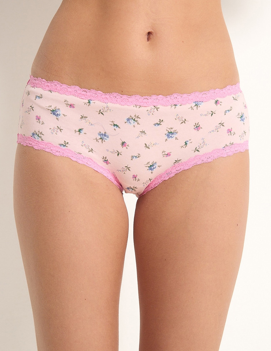 Hipster de algodón para mujer