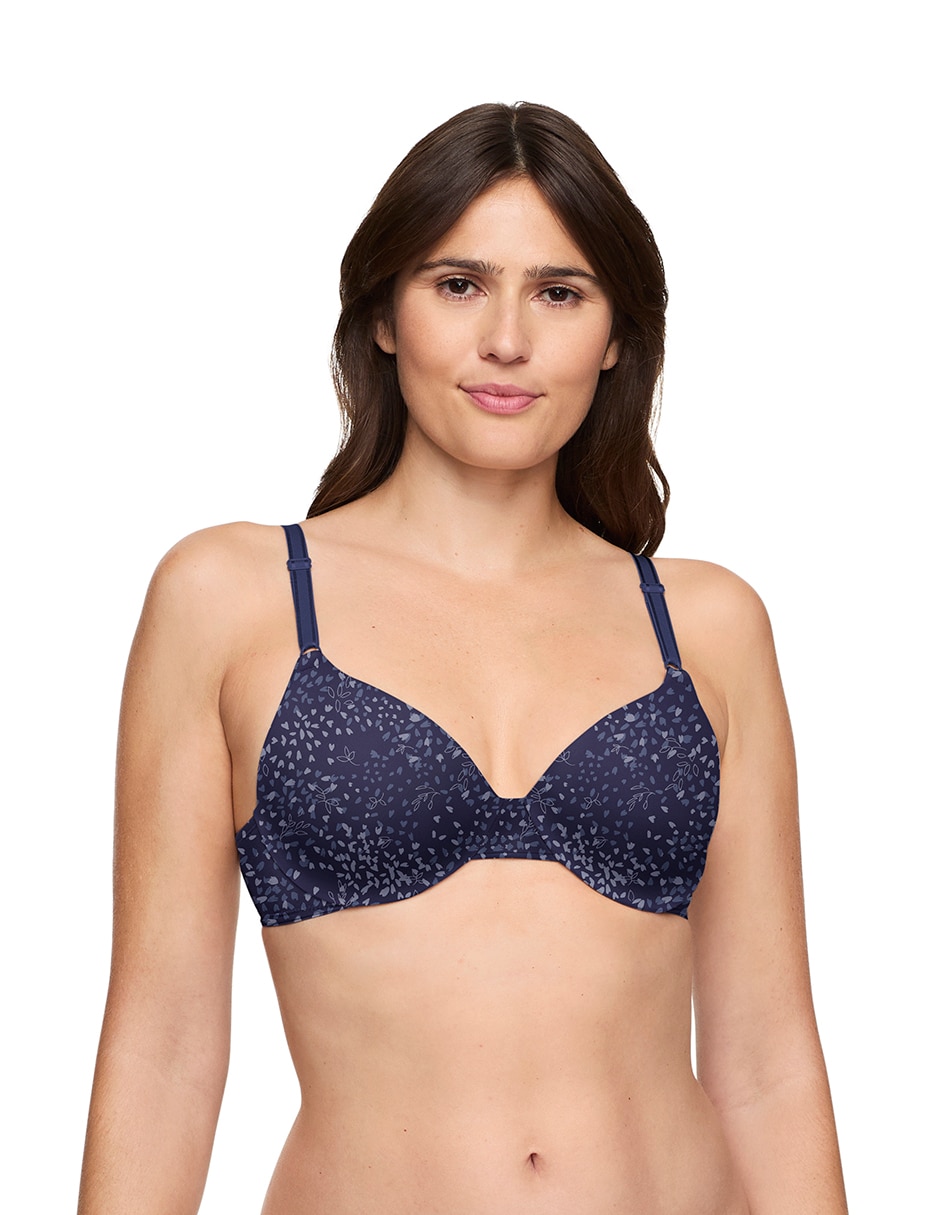 Brassiere demi copa preformada para mujer 1