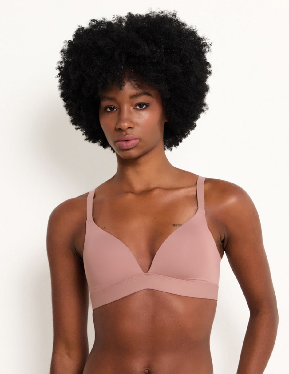 Brassiere demin con copa para mujer 1