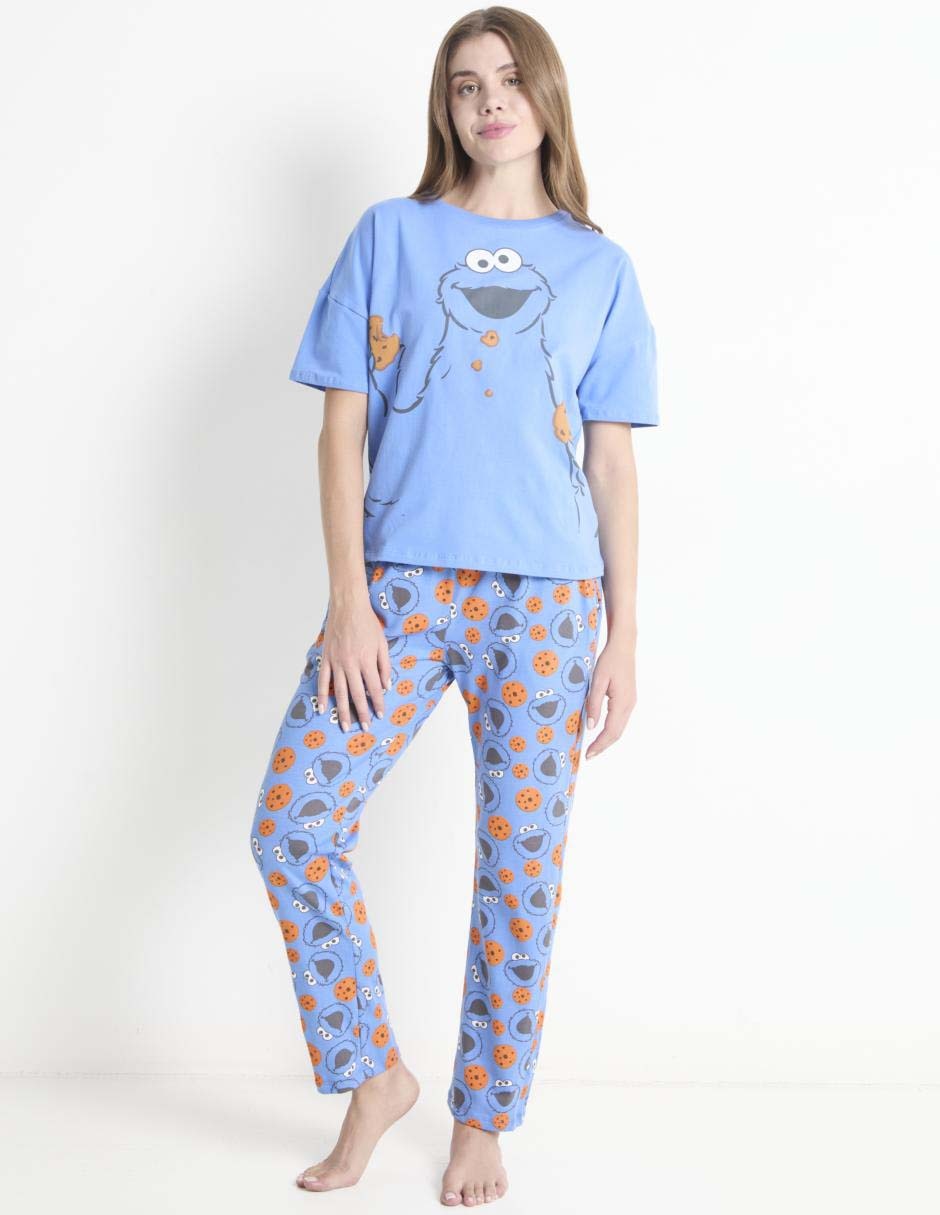 Primark Pijama Hombre Barrio Sesamo Come Galletas Pijama De Elmo