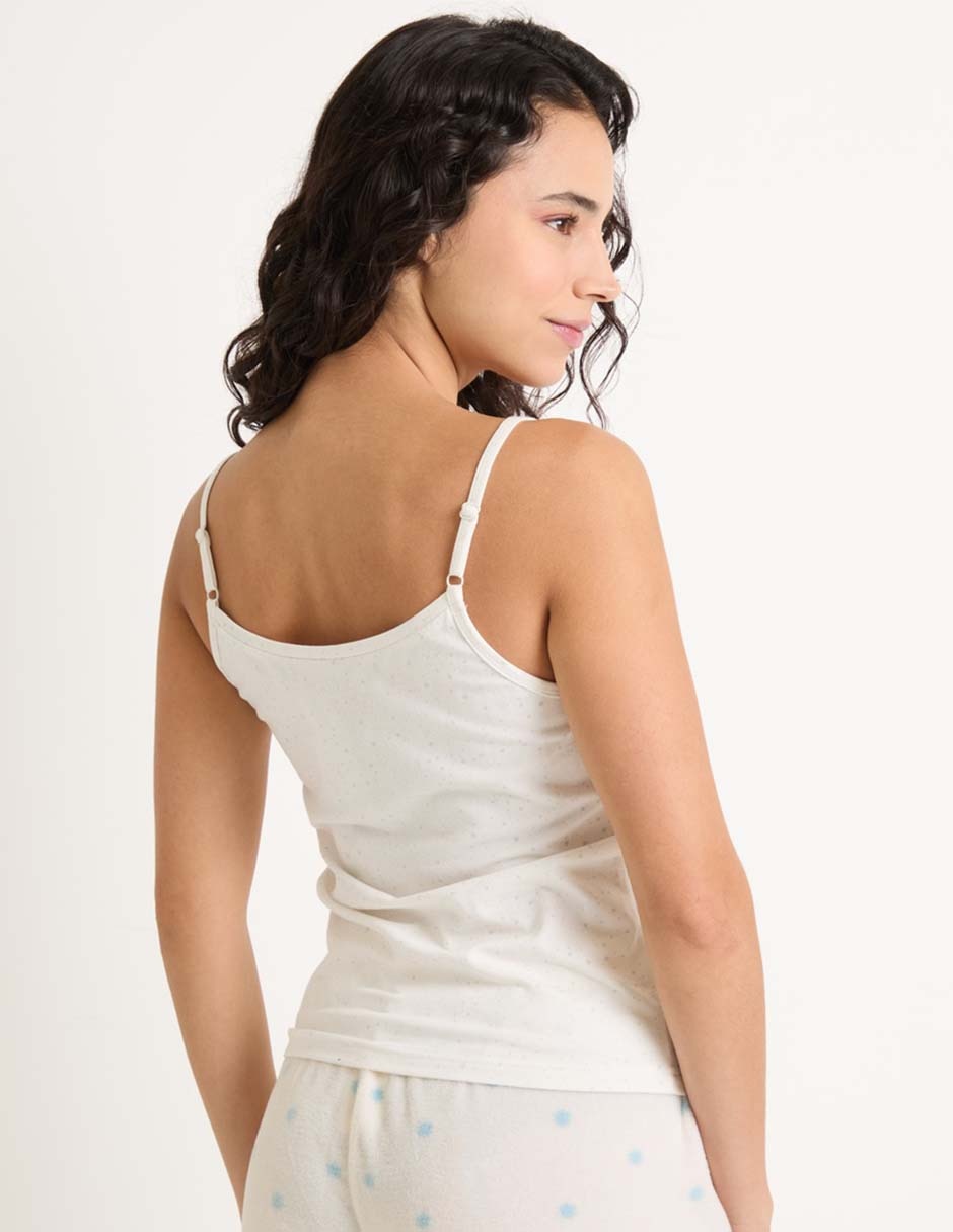 Top escote medio tirante ajustable 2