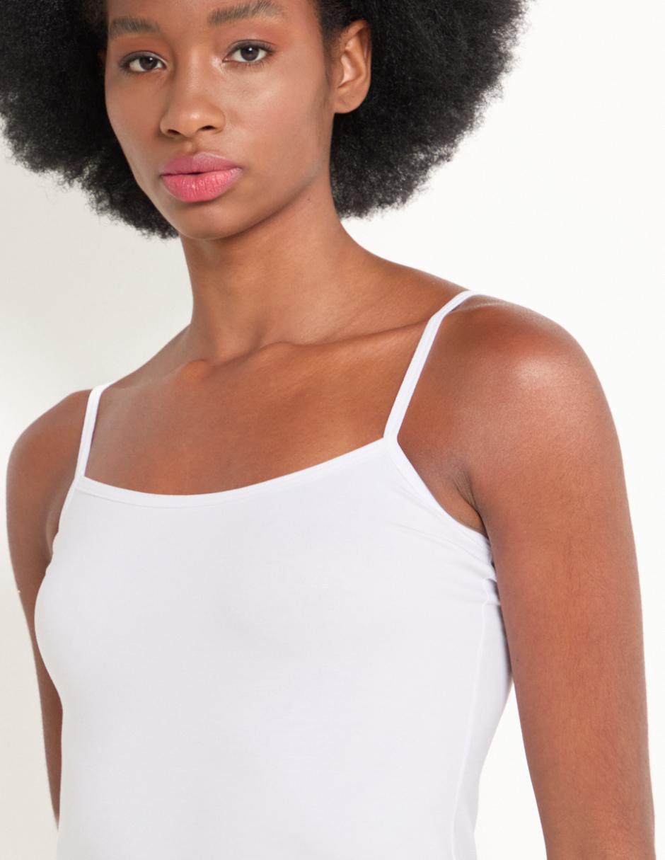 Camiseta escote medio de algodón pima 4