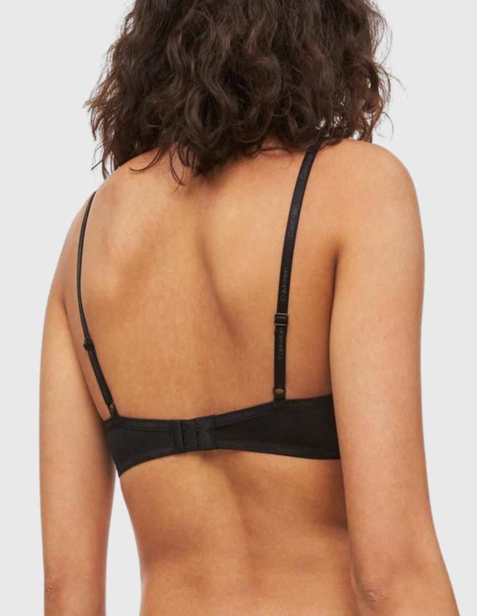 Brassiere demi copa push up para mujer 2