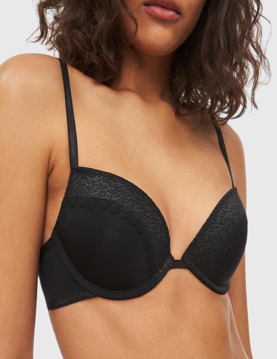 Brassiere demi copa push up para mujer 3