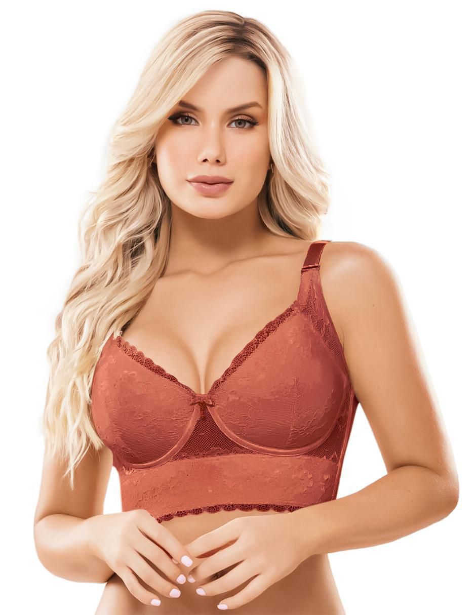 Brassiere corrector copa preformada para mujer