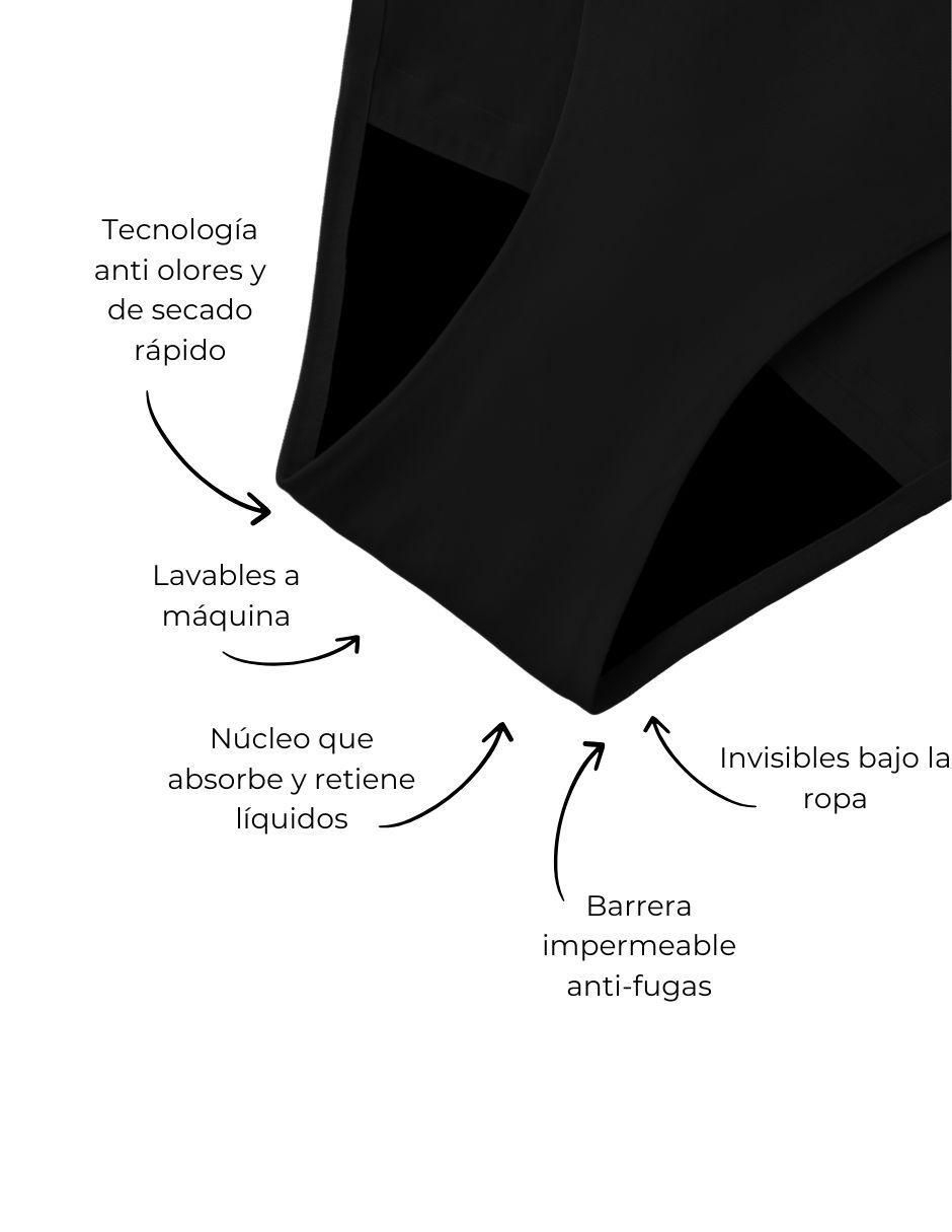 Panty menstrual flujo moderado 6