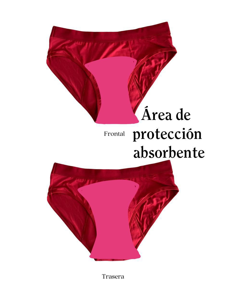Panty menstrual flujo moderado 4