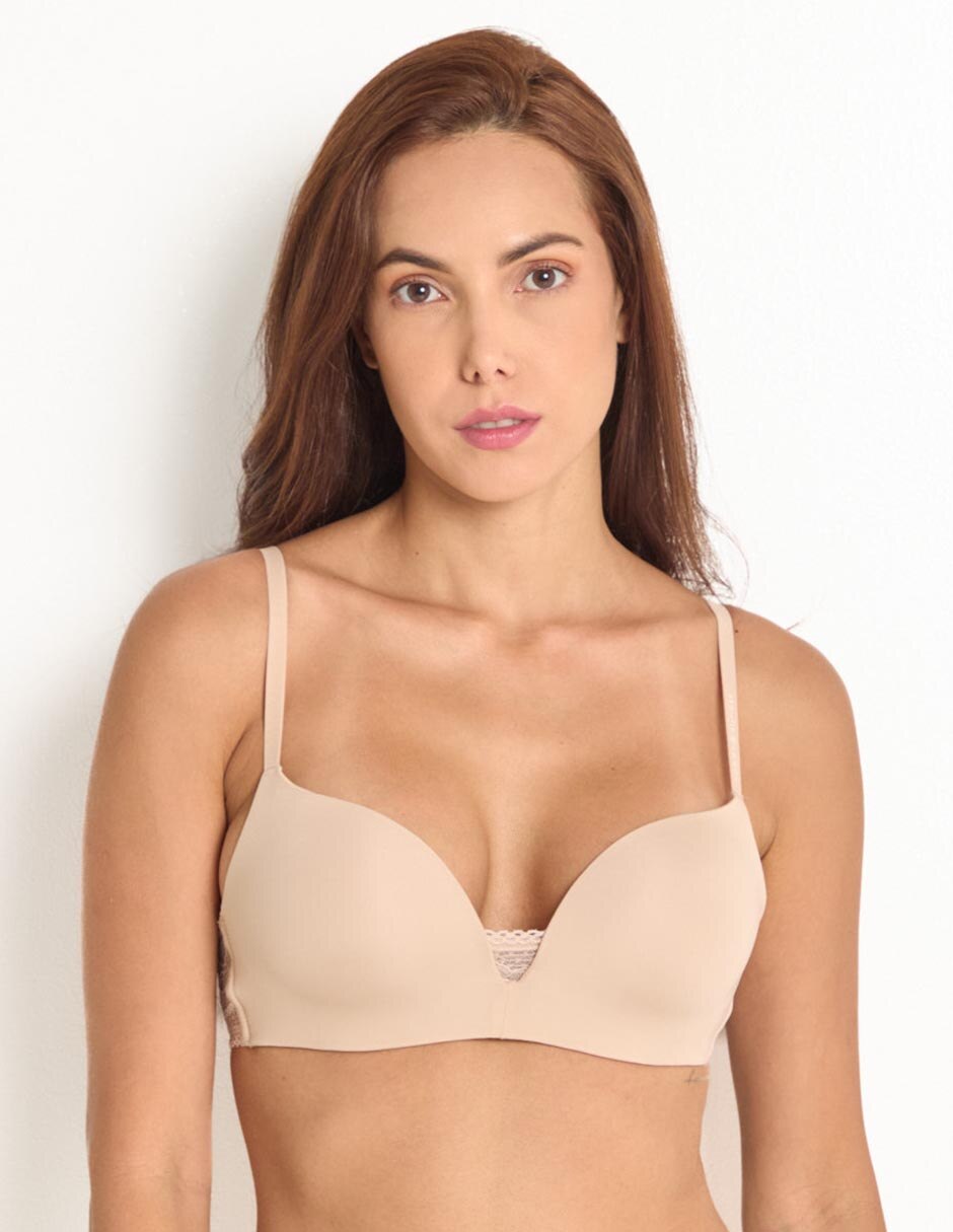 Brassiere balconette copa push up para mujer Brassiere balconette copa push up para mujer